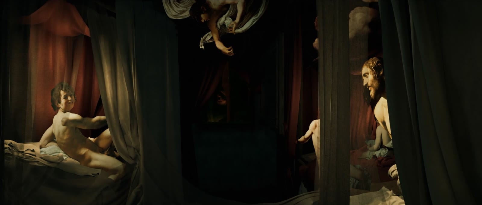 Tableaux éclairés dans la pénombre