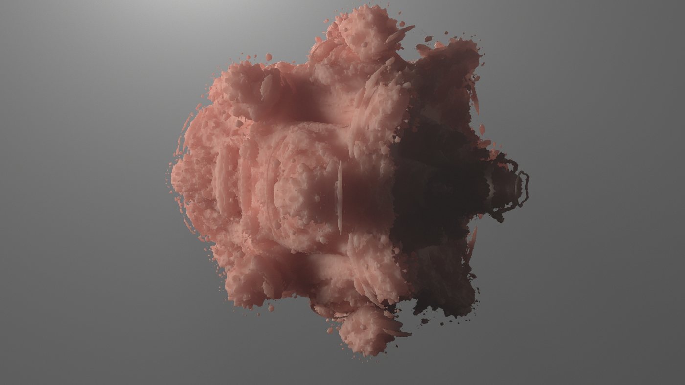 Mandelbulb, octave 3